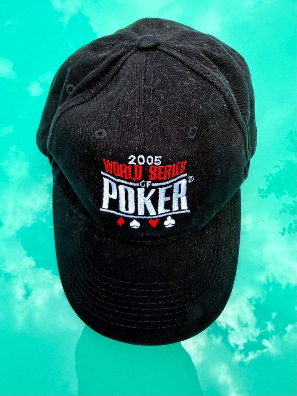 2005 World Series of Poker Black Baseball Cap